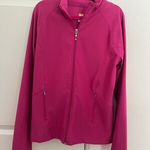 Lucy Women's Bright Fuchsia Zip-Up Jacket